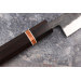 Couteau universel 13,5cm japonais artisanal Yuzo Black SLD ébène et cognassier