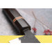 Couteau santoku 16,5cm japonais artisanal Yuzo Black SLD ébène et cognassier