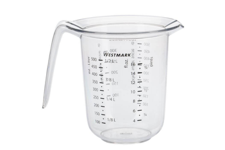 Pichet doseur 0,5L Westmark avec unit&eacute;s de mesure