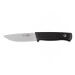 Couteau Fallkniven F1 VGWolf Swedish Air Force lame 9,7cm manche thermorun noir + étui en cuir