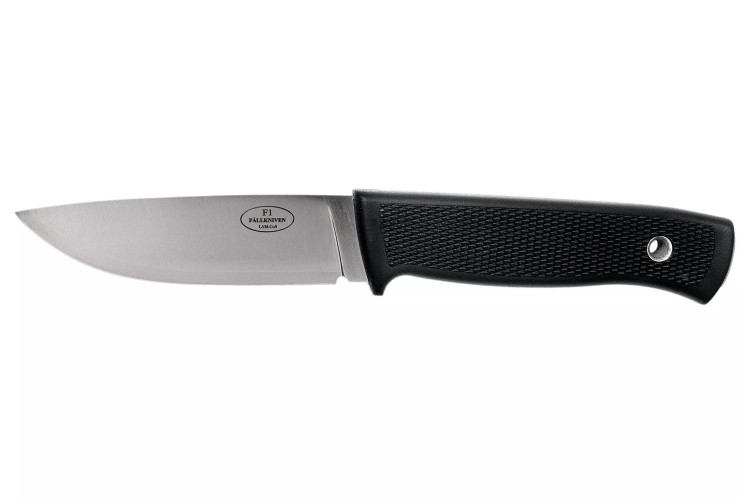 Couteau Fallkniven F1 Swedish Air Force F1ZCoS lame acier Lam. CoS 9,7cm manche thermorun noir + &eacute;tui Kydex