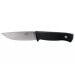 Couteau Fallkniven F1 Swedish Air Force F1ZCoS lame acier Lam. CoS 9,7cm manche thermorun noir + étui Kydex