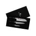 Coffret 3 couteaux japonais Kasumi Standard lames Damas