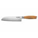 Couteau santoku 18cm Wusaki Fujiko 10CR damas