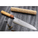 Couteau de chef 21cm japonais artisanal Yuzo SLD olivier et cognassier