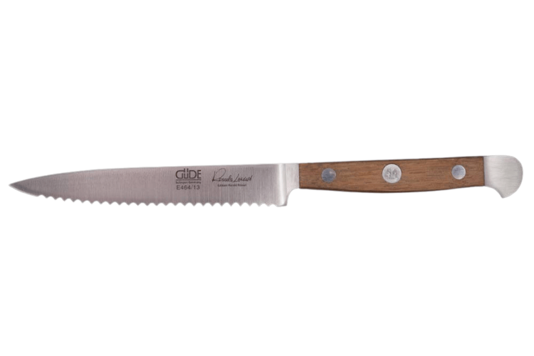 Couteau à tomates Güde Alpha Chêne 13cm en acier forgé 
