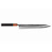 Couteau sujihiki 27cm japonais artisanal Masashi Yamamoto SLD Kuro damas