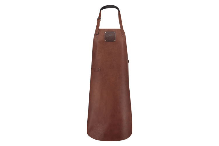 Tablier de cuisine artisanal Witloft Buffalo Collection en cuir pleine fleur