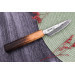 Couteau d'office japonais artisanal Wusaki Yaketa AUS10 damas 8cm
