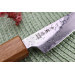 Couteau d'office japonais artisanal Wusaki Yaketa AUS10 damas 8cm