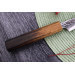 Couteau d'office japonais artisanal Wusaki Yaketa AUS10 damas 8cm