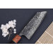 Couteau ko-bunka 13,5cm japonais artisanal Masashi Yamamoto SLD Kuro damas