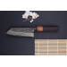 Couteau ko-bunka 13,5cm japonais artisanal Masashi Yamamoto SLD Kuro damas