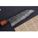 Couteau santoku 16,5cm japonais artisanal Masashi Yamamoto SLD Kuro damas