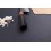 Couteau nakiri 16,5cm japonais artisanal Masashi Yamamoto SLD Kuro damas