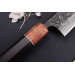 Couteau sujihiki 27cm japonais artisanal Masashi Yamamoto SLD Kuro damas