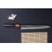 Couteau sujihiki 27cm japonais artisanal Masashi Yamamoto SLD Kuro damas