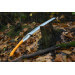 Scie pliante d'élagage Silky Bigboy 356-36 lame droite manche caoutchouc orange 39,5cm