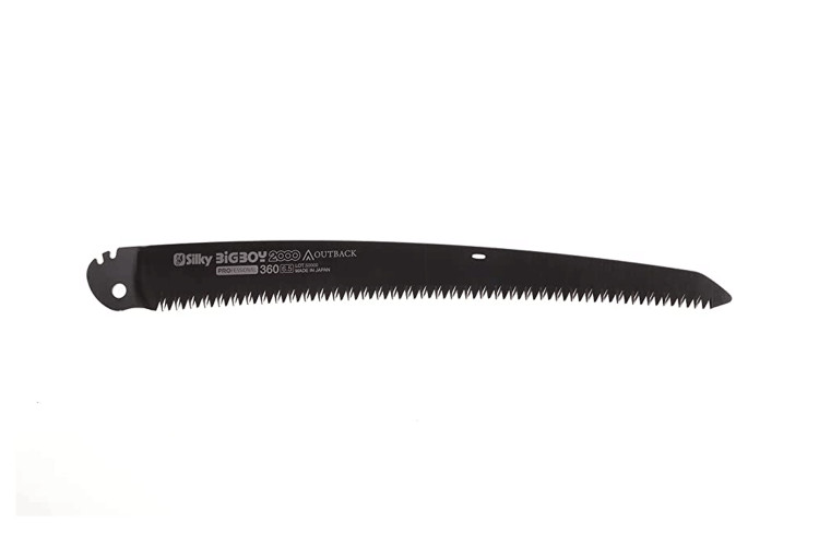 Lame noire courb&eacute;e de rechange 36cm Silky 755-36 pour scie Bigboy 2000 Outback Edition