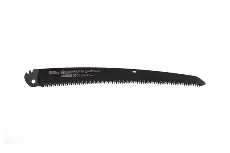 Lame noire courbée de rechange 36cm Silky 755-36 pour scie Bigboy 2000 Outback Edition