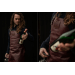 Tablier de cuisine artisanal Witloft Buffalo Collection en cuir pleine fleur