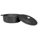 Cocotte Combekk Sous-chef Dutch Oven en fonte émaillée noir