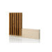 Bloc vide artisanal Arcos Petra en pierre et bois 28x36,4x7,8cm