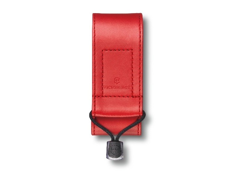 Etui toile rouge Victorinox pour couteaux suisses 9,1cm - 6 &agrave; 14 pi&egrave;ces