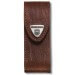 Etui cuir marron Victorinox pour couteaux suisses 9,1cm - 6 à 14 pièces