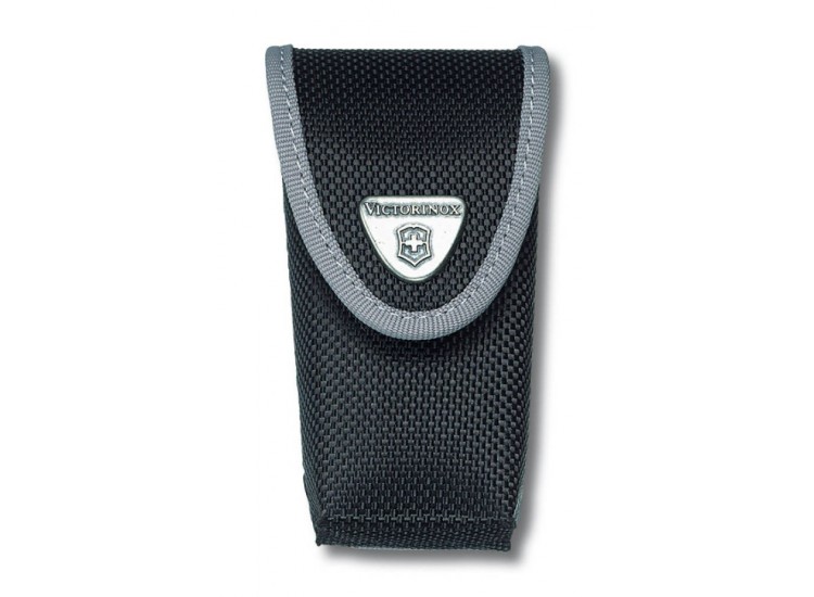 Etui nylon noir Victorinox pour couteaux suisses 9,1cm - 6 &agrave; 14 pi&egrave;ces