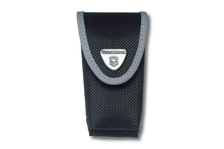 Etui nylon noir Victorinox pour couteaux suisses 9,1cm - 6 à 14 pièces