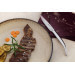 Coffret de 4 couteaux à steak Arcos Steel-Force tout en inox lame dentelée 11cm