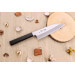 Couteau santoku japonais artisanal Kagekiyo Suri Urushi 18cm