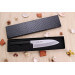 Couteau santoku japonais artisanal Kagekiyo Suri Urushi 18cm