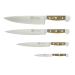 Coffret 4 couteaux forgés Güde  Alpha Chêne