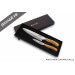 Coffret de 2 couteaux Wusaki Damas VG10 manches en olivier Chef + Office - Reconditionné