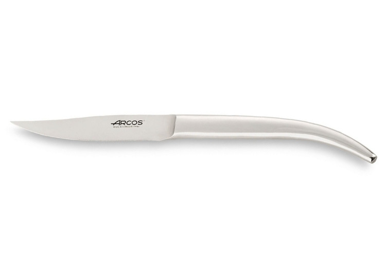 Couteau &agrave; steak Arcos The Origin forg&eacute; tout inox lame lisse 11cm