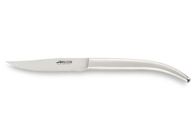 Couteau à steak Arcos The Origin forgé tout inox lame lisse 11cm