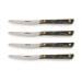 Coffret de 4 couteaux à steak Arcos Flysch lame dentelée 11cm
