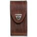 Etui cuir marron Victorinox pour couteaux suisses 9,1cm - 6 à 14 pièces