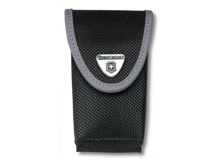 Etui nylon noir Victorinox pour couteaux suisses 9,1cm - 6 &agrave; 14 pi&egrave;ces