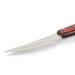 Coffret de 6 couteaux à steak/pizza Arcos lame dentelée 11cm manche en bois de peuplier rouge