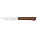 Coffret de 6 couteaux à steak/pizza Arcos lame dentelée 11cm manche en bois de hêtre compressé