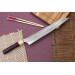 Couteau sujihiki kiritsuke japonais artisanal martelé Yu Kurosaki senko 27cm acier SG2