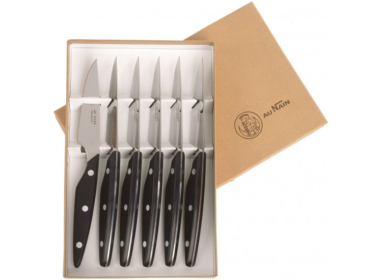 Coffret 6 couteaux de table Au Nain Brasserie