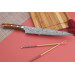Couteau sujihiki japonais Takeshi Saji R2 Damas Mosaïque 24cm