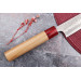 Couteau sujihiki japonais artisanal Tsunehisa Aogami Super martelé 27cm