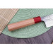 Couteau santoku japonais artisanal Yu Kurosaki Sasame acier cobalt 16,5cm