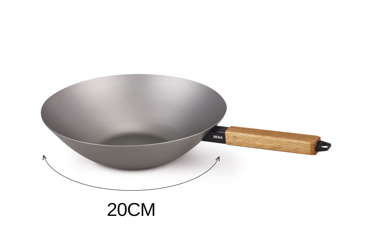 Wok Beka Nomad en acier carbone