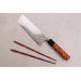 Couteau nakiri 16,5cm japonais artisanal Masashi Yamamoto SLD damas